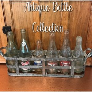Antique Soda Bottle Collection 🍾